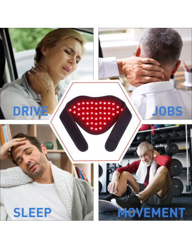 Terapia de Luz Infrarroja Talsafe para Alivio de Dolor de Cuello