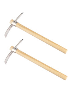 Pico de Jardín GENHAKON 40 cm Acero Inoxidable 2 Pcs