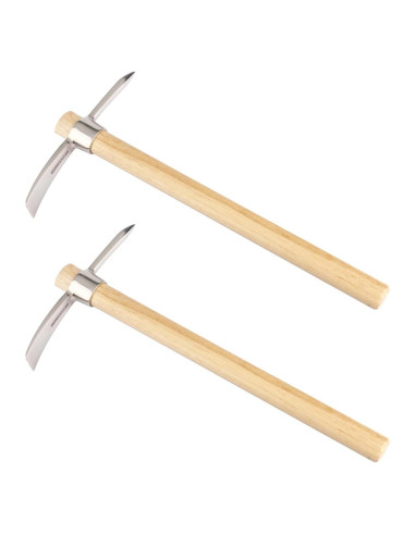 Pico de Jardín GENHAKON 40 cm Acero Inoxidable 2 Pcs