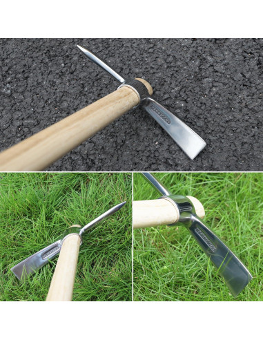 Pico de Jardín GENHAKON 40 cm Acero Inoxidable 2 Pcs