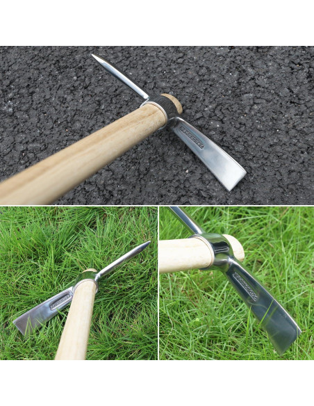 Pico de Jardín GENHAKON 40 cm Acero Inoxidable 2 Pcs