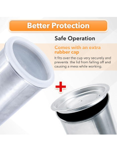 Pistola de Pulverización HVLP BANG4BUCK 1L 1.4mm 1.7mm 2.5mm 2