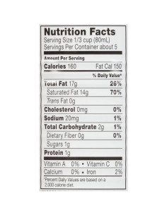 Crema de Coco Thai Kitchen Sin Azúcar 404 ml Vegana 2