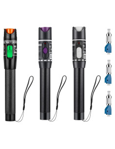 Moocci Kit 3 Localizadores de Fallos de Fibra Óptica