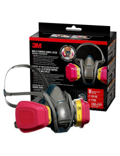 Respirador Reutilizable 3M 65023QL Mediano con Cierre Rápido