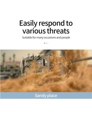 Gafas de seguridad Alsenor con lentes antiempañantes UV