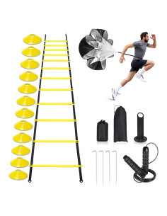 Escalera de Agilidad CHIWALLO 6,10 m + Conos y Cuerda