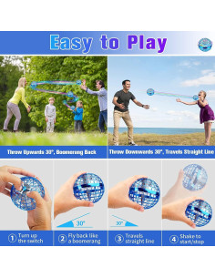 Bola Voladora Galáctica HONBQYCC Azul Control Remoto 2