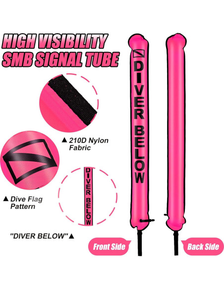 Boya de Marcaje Superficial Pecihiko 1,22 m Alta Visibilidad