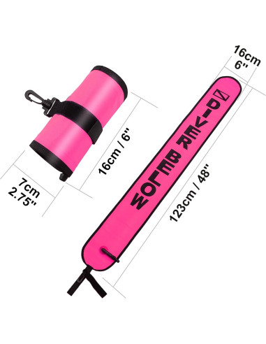 Boya de Marcaje Superficial Pecihiko 1,22 m Alta Visibilidad