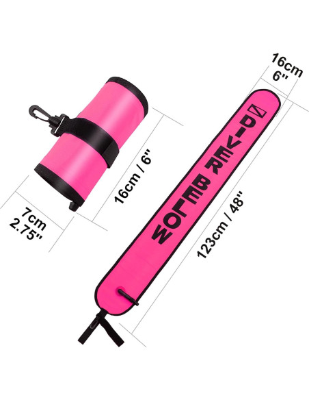 Boya de Marcaje Superficial Pecihiko 1,22 m Alta Visibilidad