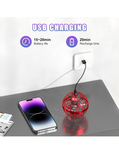 Drone Mini Volador XINHOME TSM006 Rojo Control Remoto