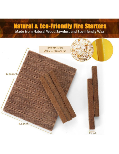 Cubos de Encendido Natural Realcook 36 Unidades Ecológicos