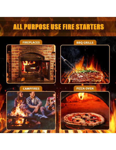 Cubos de Encendido Natural Realcook 36 Unidades Ecológicos