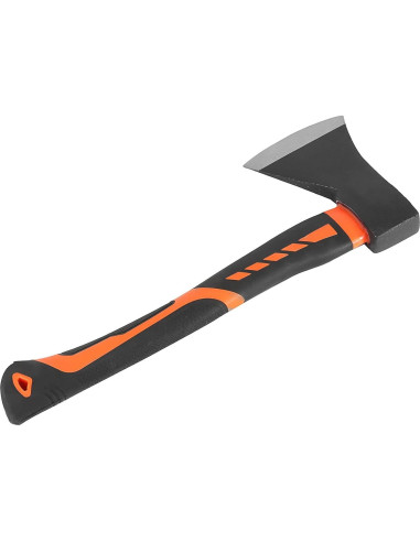 Hacha de Camping HOIGON 38 cm, 2 Piezas, Mango de Fibra de Vidrio