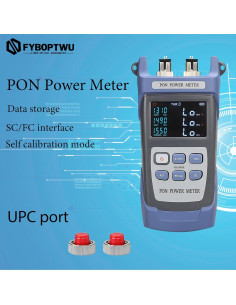 Probador de Potencia de Fibra Óptica FYBOPTWU SC-UPC 4 en 1 2