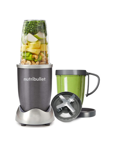 Licuadora NutriBullet 600W 8 Piezas - Gris - NBR0802
