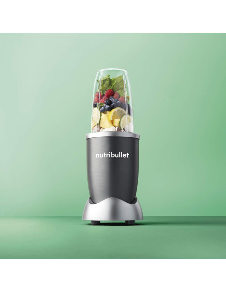 Licuadora NutriBullet 600W 8 Piezas - Gris - NBR0802