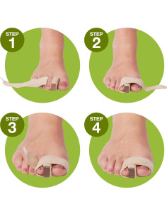 Separadores de Dedos Juanete ZenToes - Alivio Dolor Unisex 2