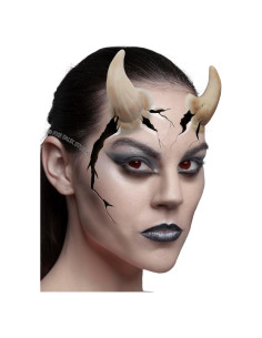 Cuernos Diabólicos de Látex Fxe Faux Studio 7.62 cm Halloween