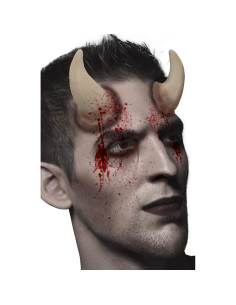 Cuernos Diabólicos de Látex Fxe Faux Studio 7.62 cm Halloween 2