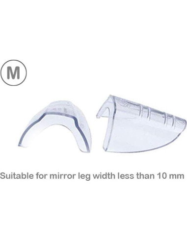 Protectores Laterales para Gafas Korty 3 Pares TPU Flexibles