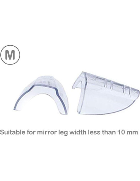 Protectores Laterales para Gafas Korty 3 Pares TPU Flexibles