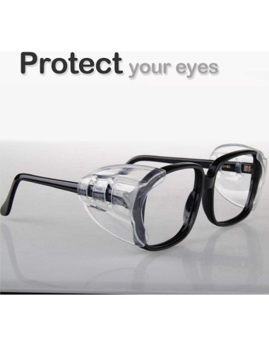 Protectores Laterales para Gafas Korty 3 Pares TPU Flexibles