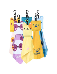 Paño de Microfibra SEIBER para Limpiar Gafas y Pantallas