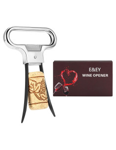 Abrebotellas de Vino Ah-So E&EY de Acero Inoxidable