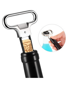 Abrebotellas de Vino Ah-So E&EY de Acero Inoxidable 2