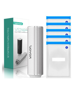 Sellador de Vacío VOYOR VS210 Portátil con 5 Bolsas