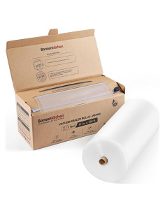 Bolsas de Sellado al Vacío Bonsenkitchen 11" x 45.7m con Cortador