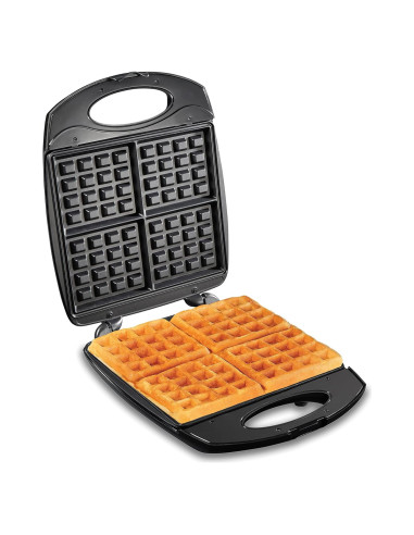 Waffle Maker Hamilton Beach 26020 Antiadherente 4 Mini Waffles