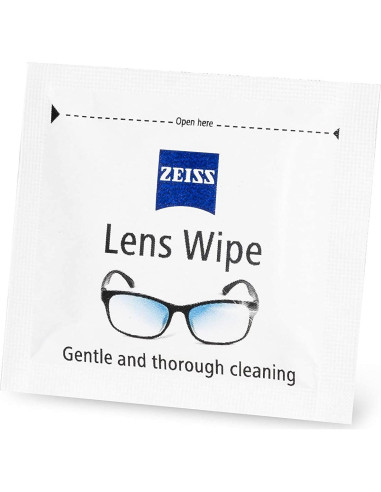 Toallitas de Alcohol ZEISS 400 Unidades para Gafas