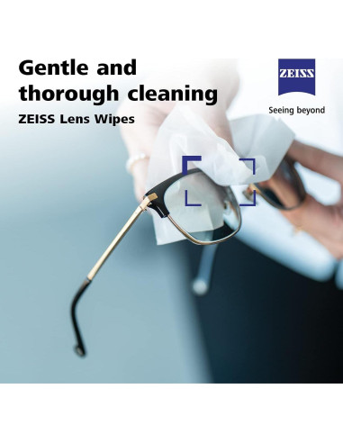 Toallitas de Alcohol ZEISS 400 Unidades para Gafas