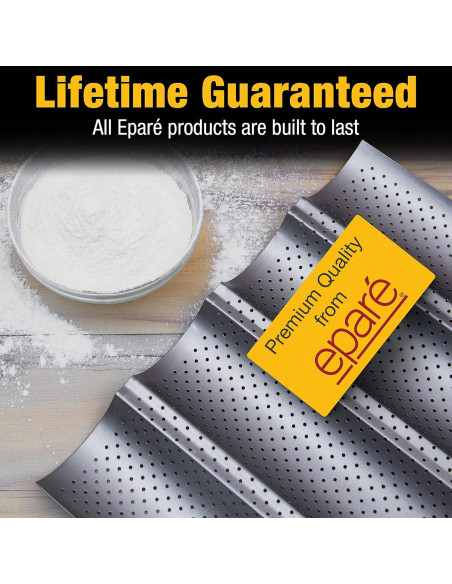 Sartén para Baguette Eparé 38x33 cm Antiadherente