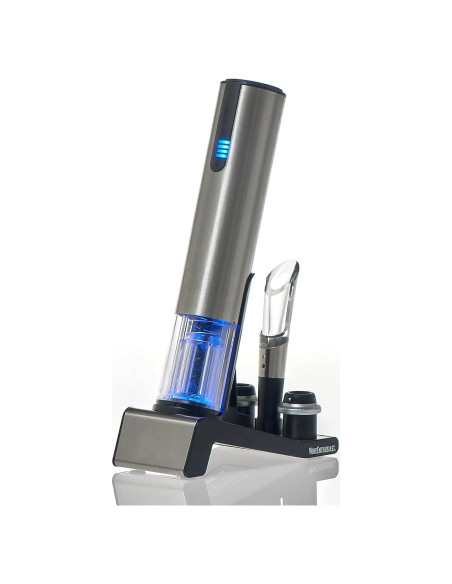 Abridor y conservador de vino eléctrico Wine Enthusiast 2 en 1