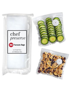 Bolsas de Sellado al Vacío Chef Preserve 30 Unidades