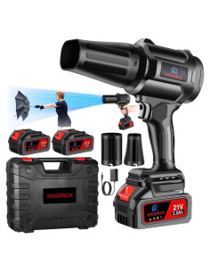 Soplador de Hojas Inalámbrico Krodrch 21V 3000mAh 300000RPM
