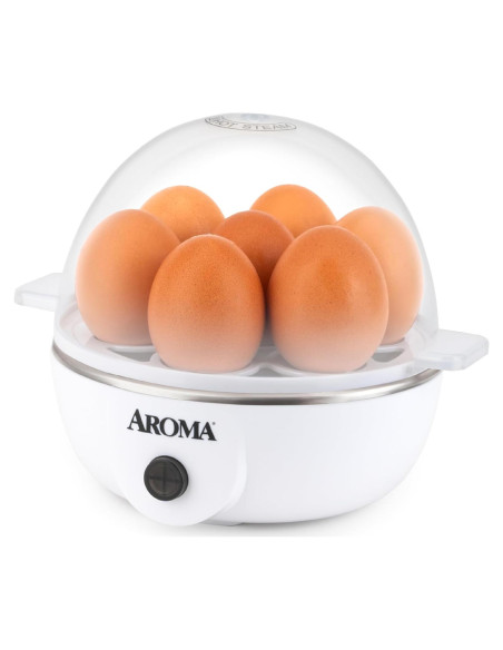 Cocedor de Huevos Eléctrico Aroma AEB-807 XL para 7 Huevos