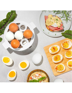 Cocedor de Huevos Eléctrico Aroma AEB-807 XL para 7 Huevos 2