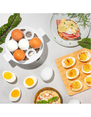 Cocedor de Huevos Eléctrico Aroma AEB-807 XL para 7 Huevos