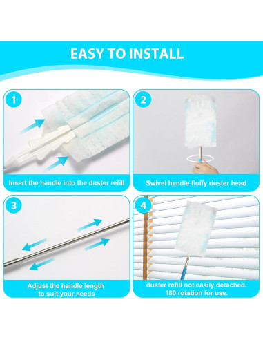 Recarga Plumero Desechable TAIIYAA 60 Contadores Alta Resistencia