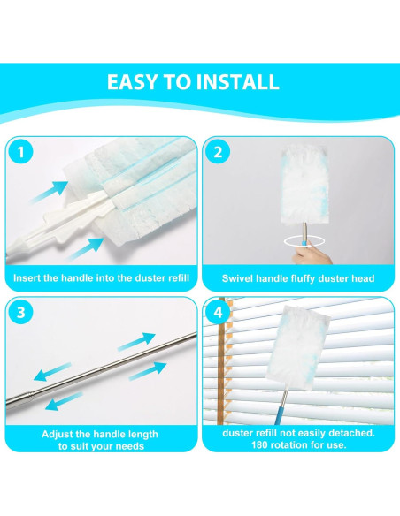 Recarga Plumero Desechable TAIIYAA 60 Contadores Alta Resistencia