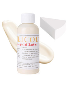 Látex Líquido Color Piel Claro MEICOLY para Maquillaje SFX