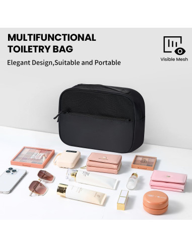 Cubos de Empaque Prezon 8 Set Organizador de Viaje Negro