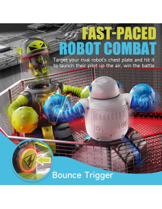 Juego de Robots de Combate a Control Remoto CXJOIGXI 2 Unidades 2