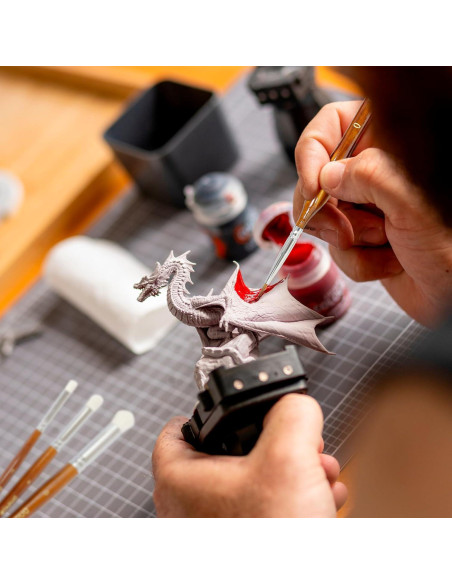 DUGATO Juego de Pinceles de Pintura 15pcs Cerda Premium