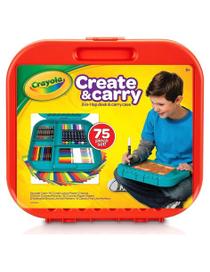 Conjunto de Arte Crayola Create 'N Carry 75 Piezas